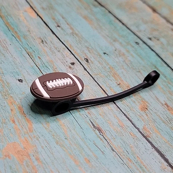 Football Straw Topper - Picture 2 of 5